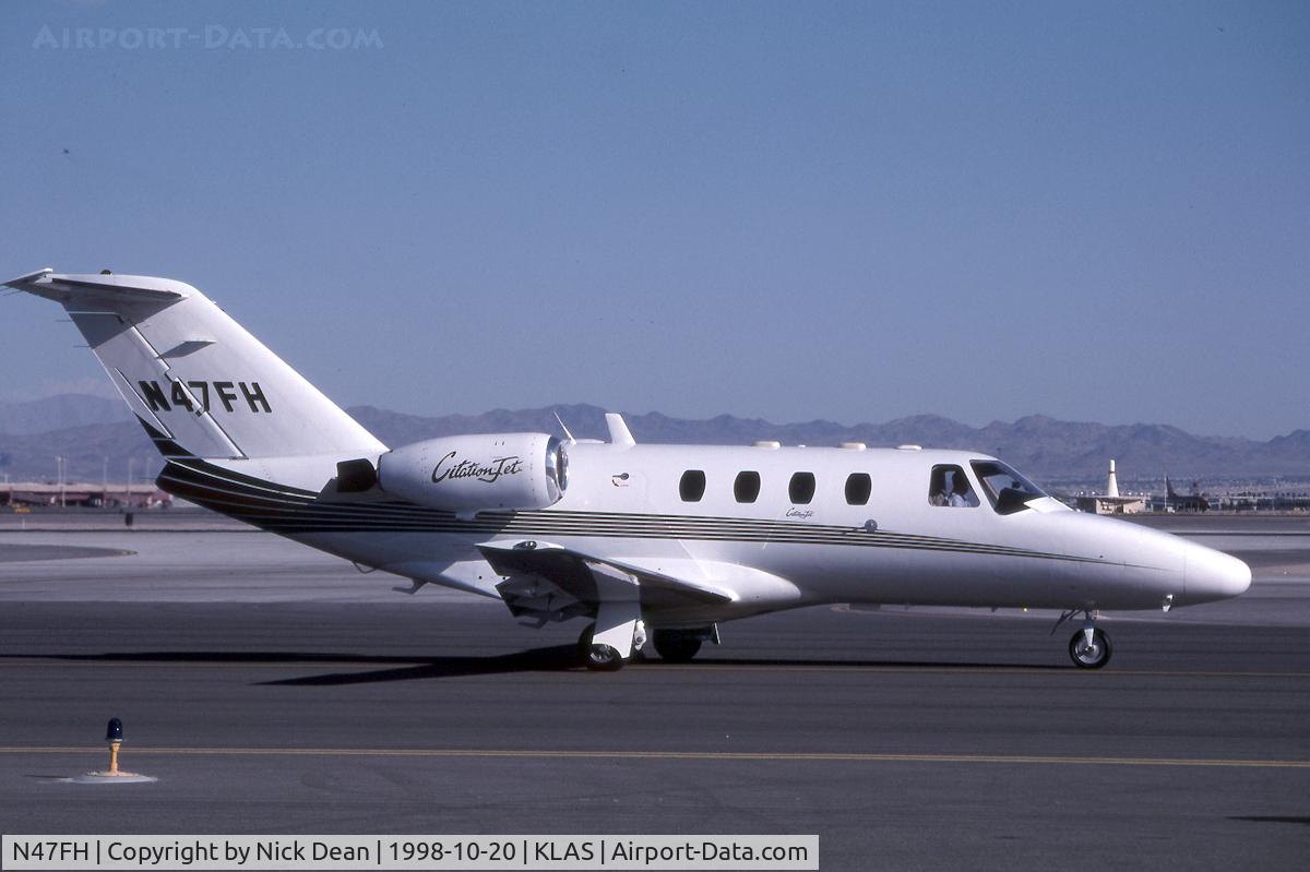 N47FH, 1993 Cessna 525 C/N 525-0047, KLAS