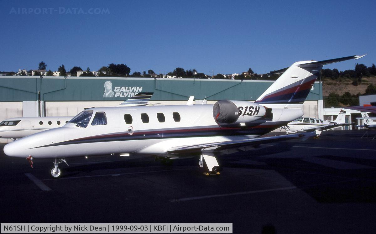 N61SH, 1995 Cessna 525 CitationJet C/N 525-0095, KBFI
