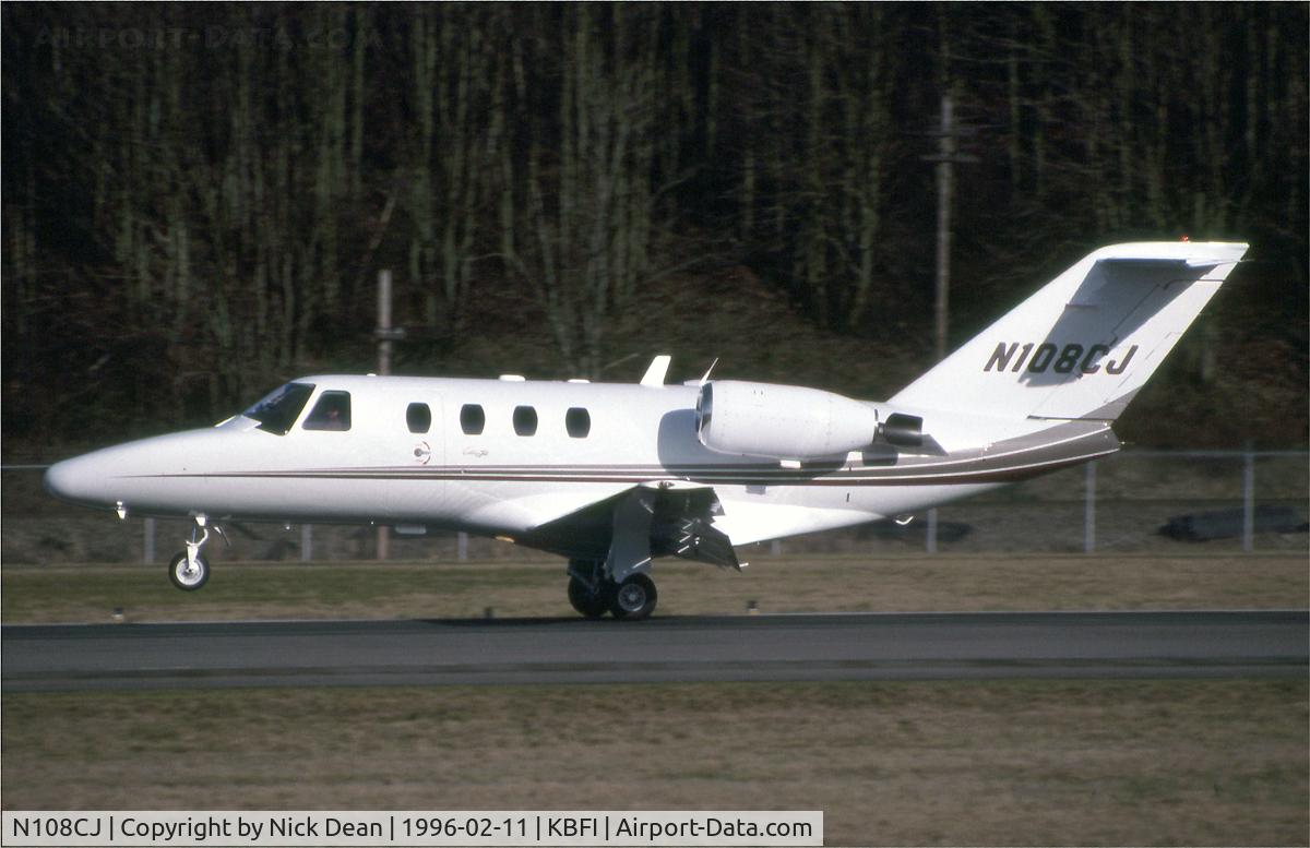 N108CJ, 1995 Cessna 525 CitationJet C/N 525-0108, KBFI