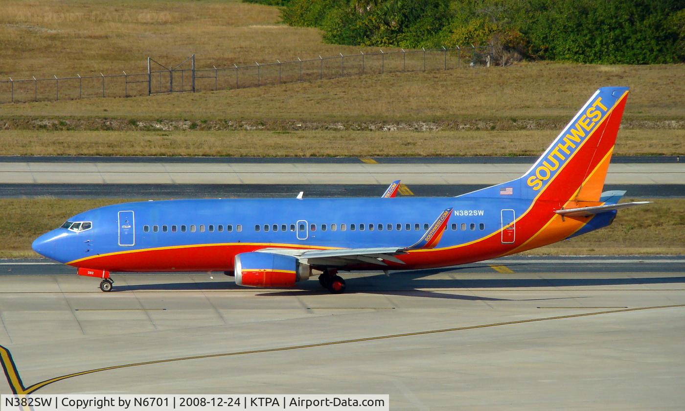 N382SW, 1994 Boeing 737-3H4 C/N 26588, Southwest
