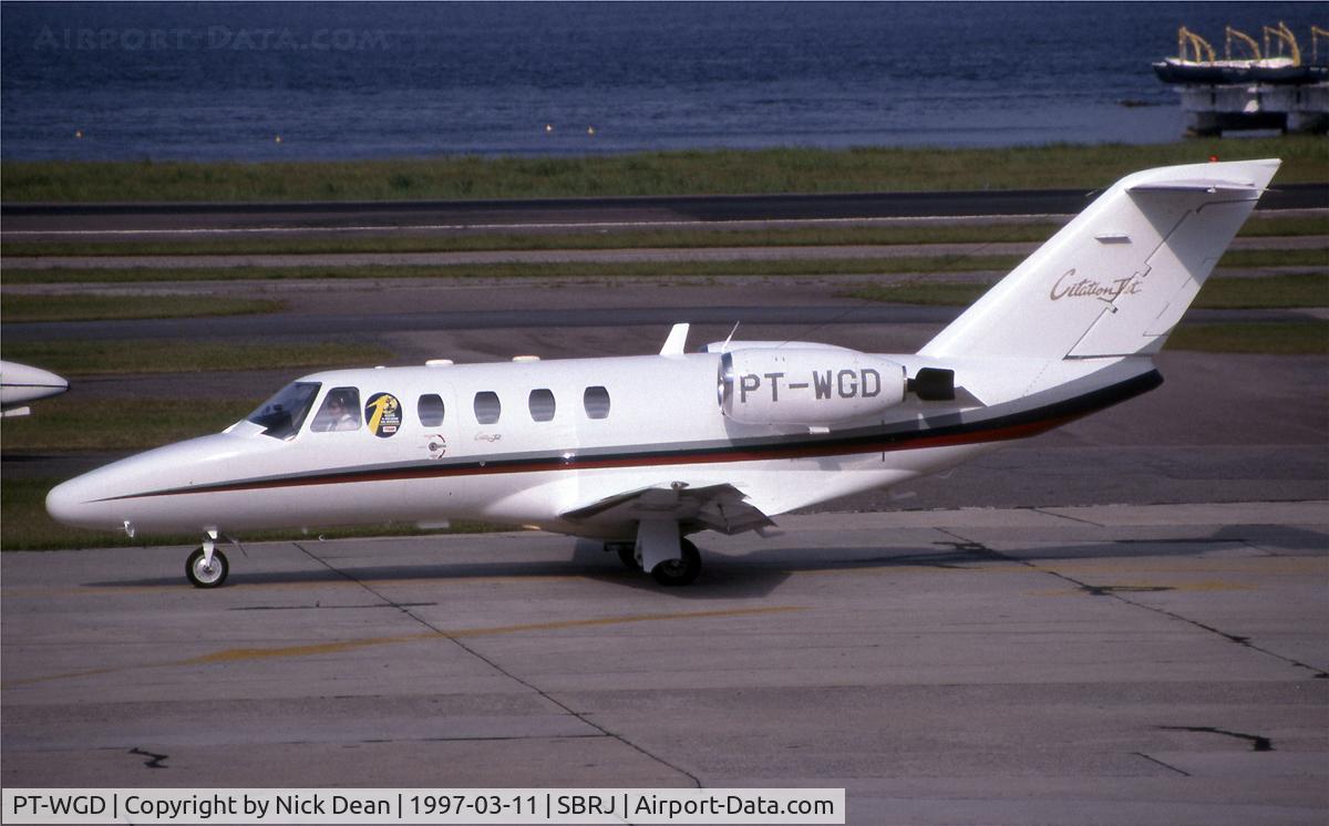 PT-WGD, 1995 Cessna 525 CitationJet C/N 525-0120, SBRJ