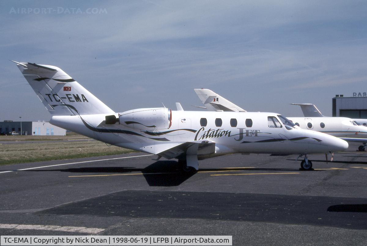 TC-EMA, 1995 Cessna 525 CitationJet C/N 525-0121, LFPB