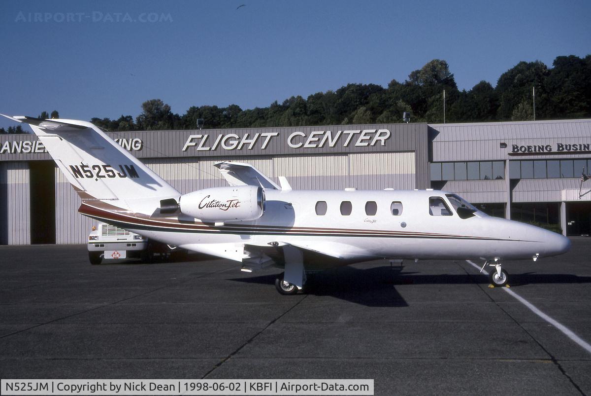 N525JM, 1996 Cessna 525 CitationJet C/N 525-0134, KBFI