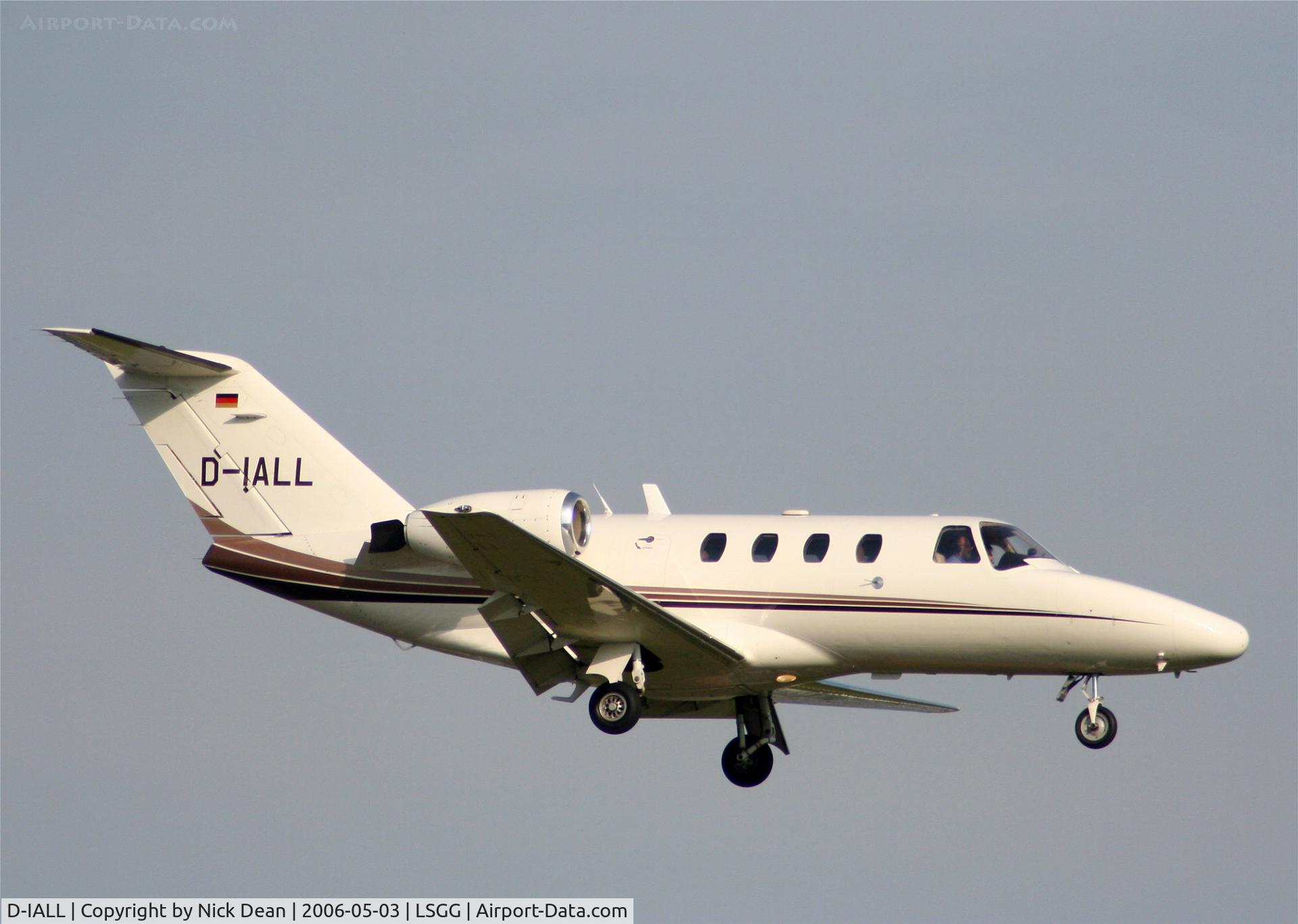 D-IALL, 1996 Cessna 525 CitationJet C/N 525-0143, LSGG