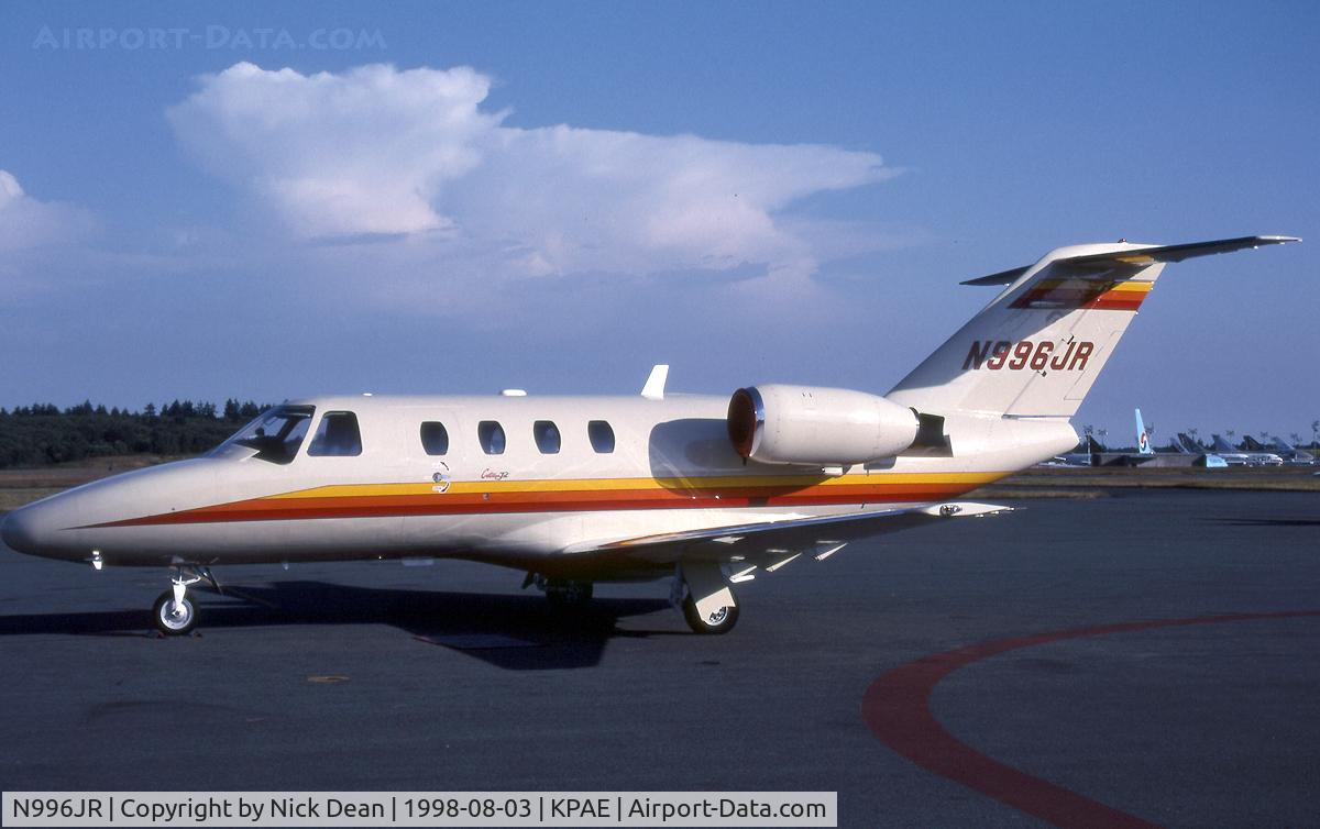N996JR, 1996 Cessna 525 C/N 525-0147, KPAE