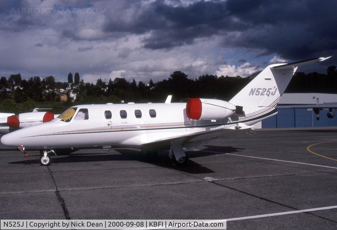 N525J, 1997 Cessna 525 C/N 525-0184, KBFI
