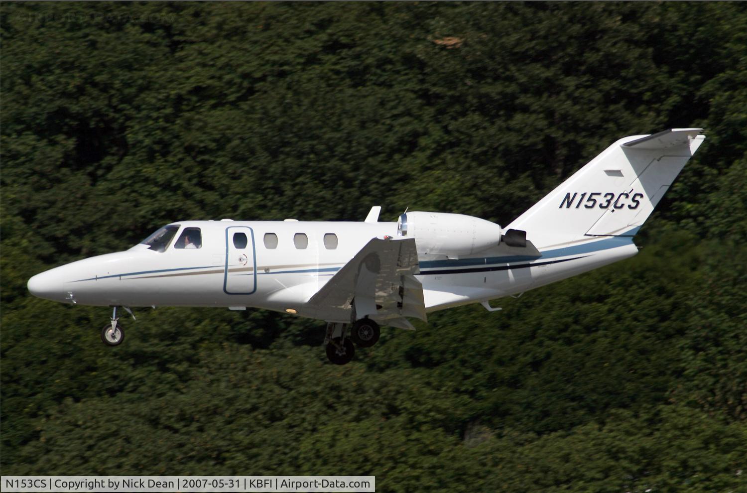 N153CS, 2004 Cessna 525 Citation Jet CJ1 C/N 525-0548, KBFI