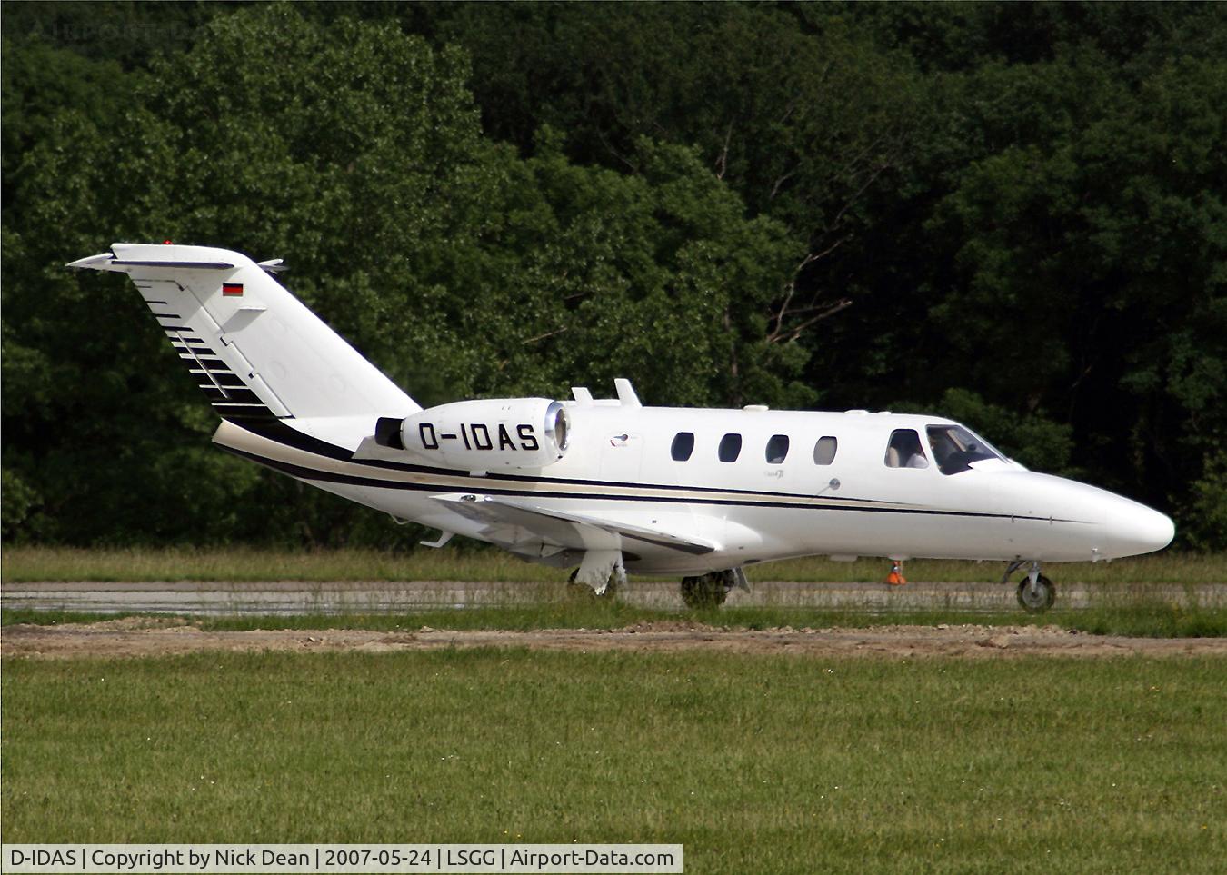 D-IDAS, 2000 Cessna 525 CitationJet CJ1 C/N 525-0389, LSGG