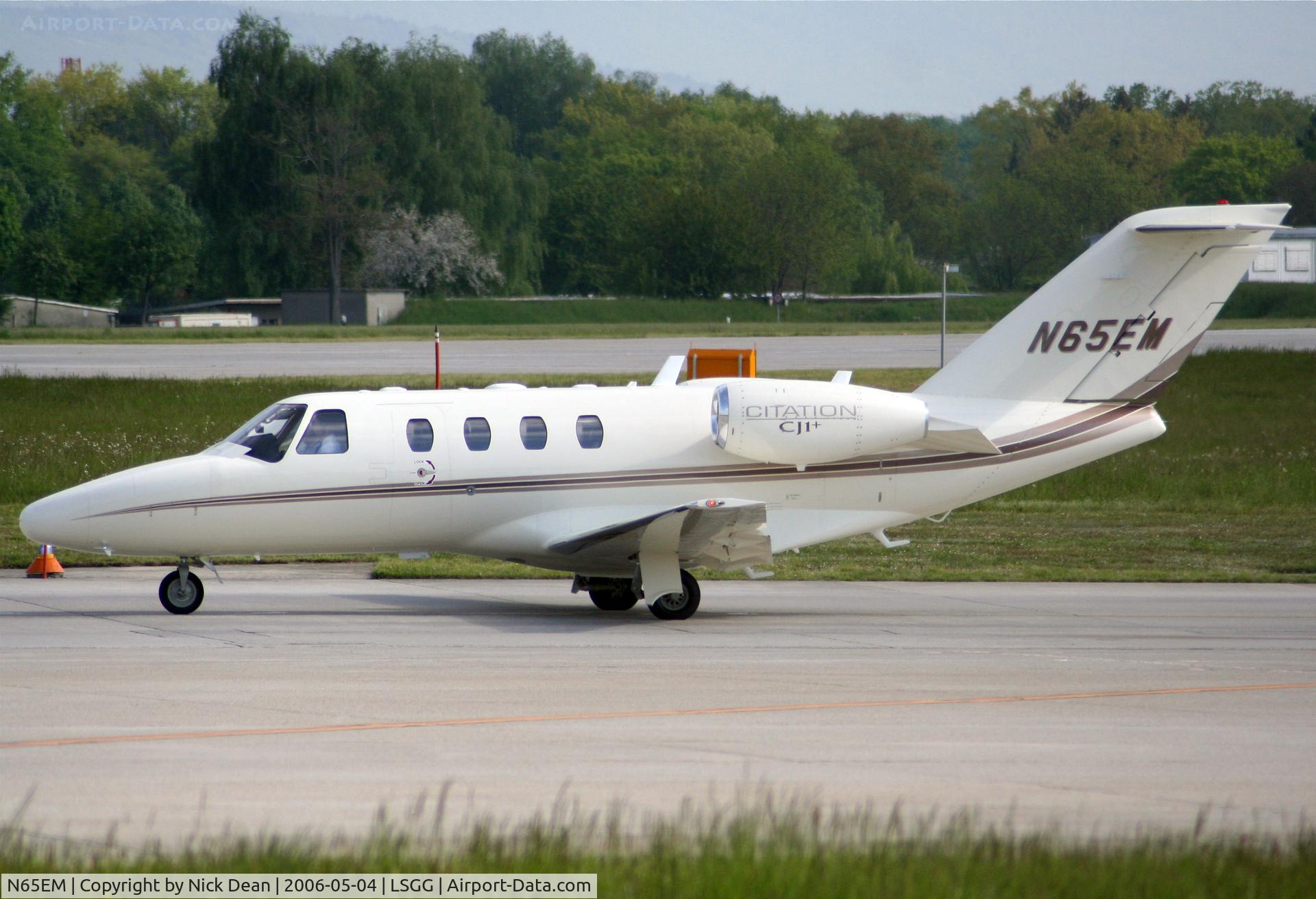 N65EM, 2006 Cessna 525 CitationJet CJ1+ C/N 525-0615, LSGG