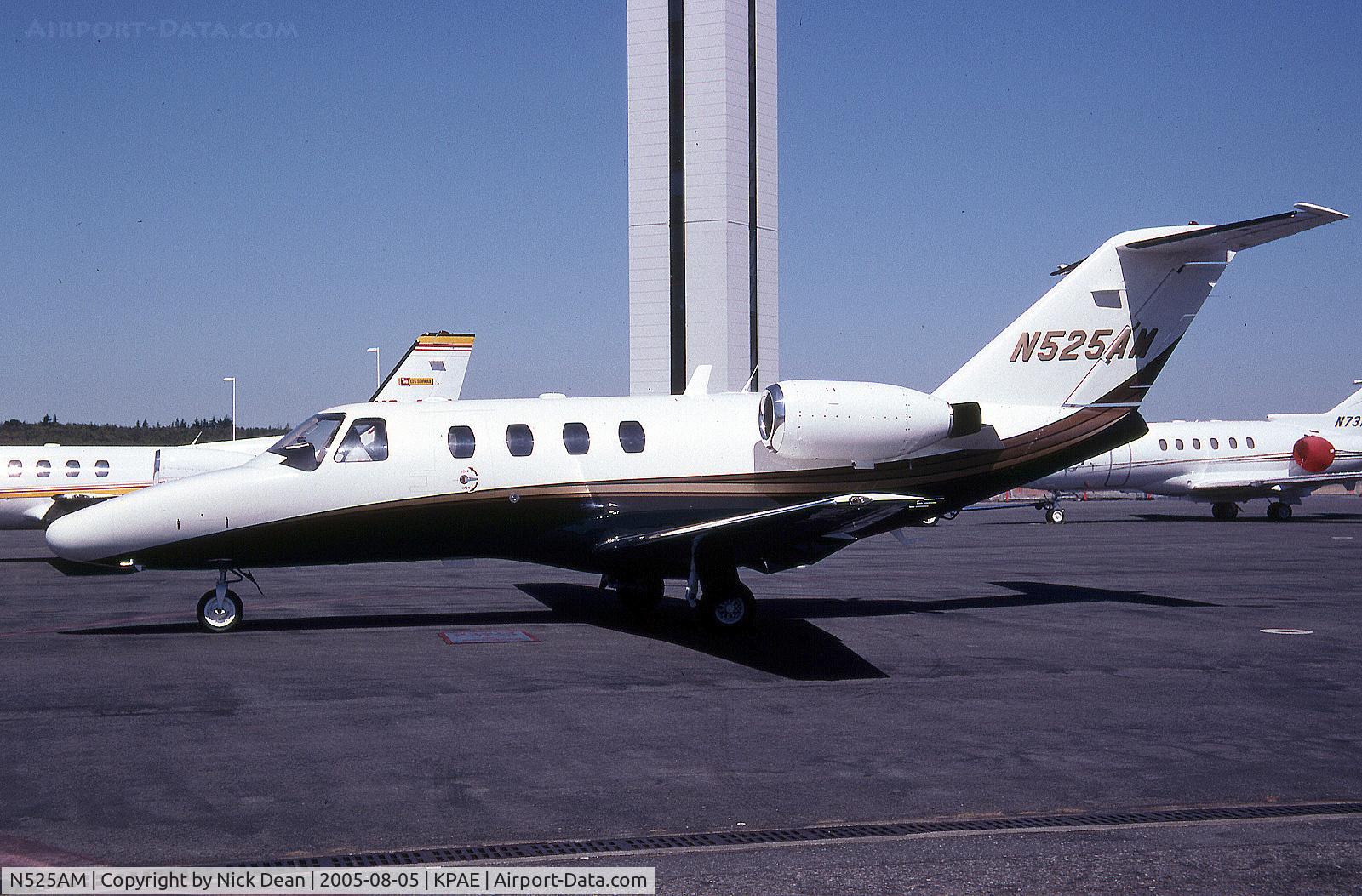 N525AM, 2004 Cessna 525 Citation 1 C/N 525-0538, KPAE