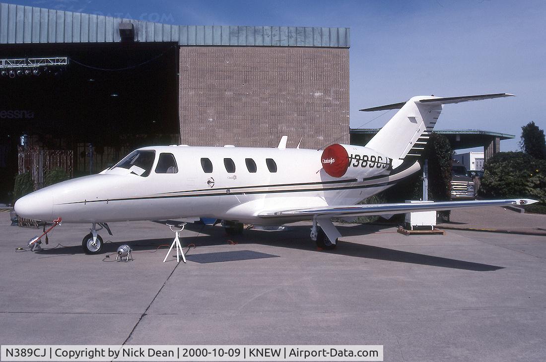N389CJ, 2000 Cessna 525 CitationJet CJ1 C/N 525-0389, KNEW