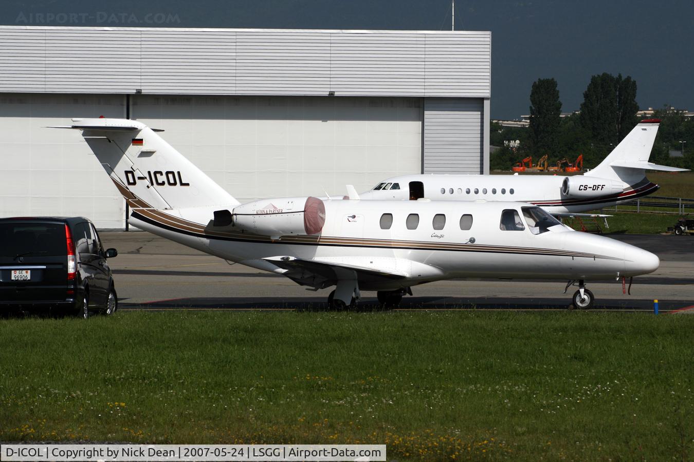 D-ICOL, 1999 Cessna 525 CitationJet C/N 525-0353, LSGG
