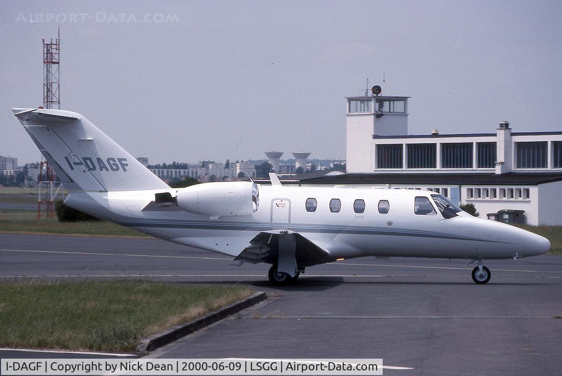 I-DAGF, 1999 Cessna 525 CitationJet CJ1 C/N 525-0347, LSGG