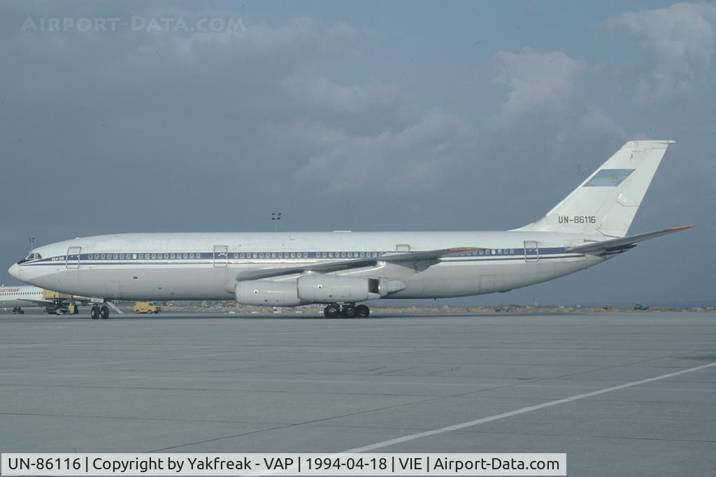 UN-86116, 1990 Ilyushin IL-86 C/N 51483209084, Kazakstan Airlines Iljuschin 86