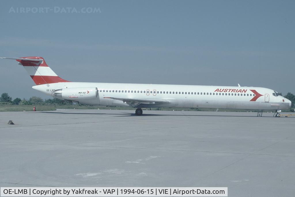 OE-LMB, 1985 McDonnell Douglas MD-82 (DC-9-82) C/N 49279, Austrian Airlines MD80