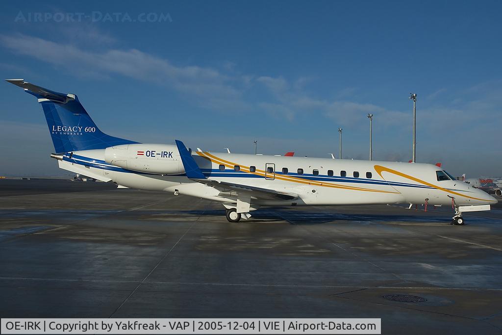 OE-IRK, 2005 Embraer EMB-135BJ Legacy 600 C/N 14500916, Embraer 135