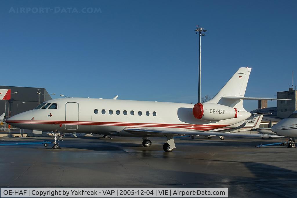 OE-HAF, 2005 Dassault Falcon 2000LX C/N 223, Jet Alliance Falcon 2000