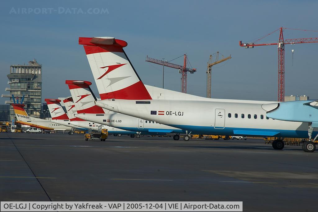 OE-LGJ, 2005 De Havilland Canada DHC-8-402Q Dash 8 C/N 4104, Austrian Arrows Dash 8-400