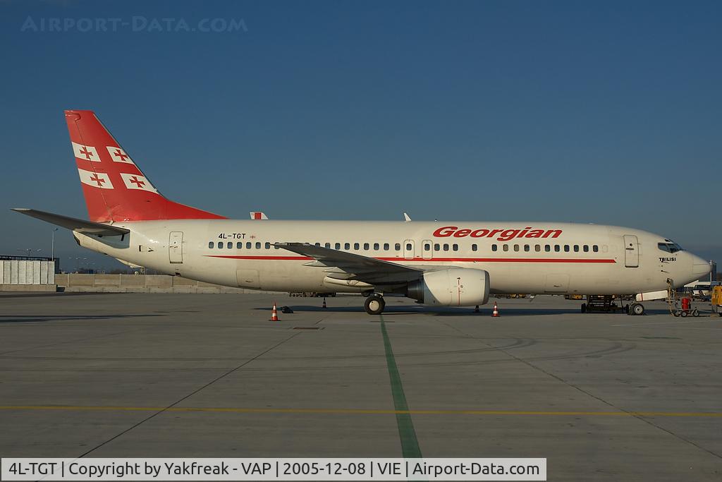 4L-TGT, 1994 Boeing 737-4Q8 C/N 26306, Georgian Airlines Boeing 737-400