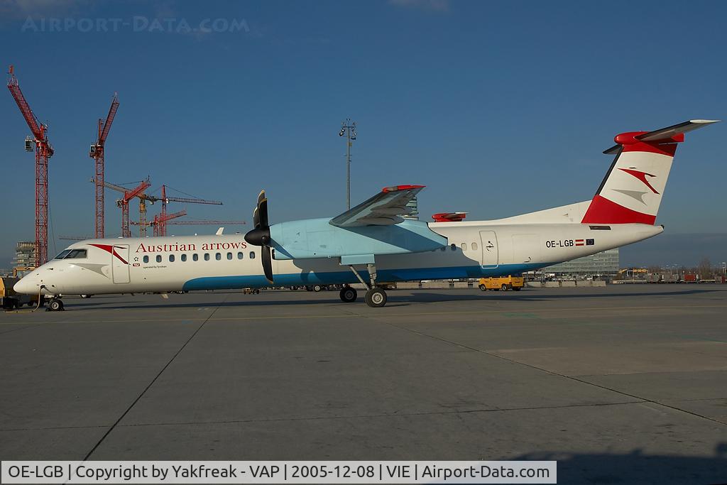 OE-LGB, 1999 De Havilland Canada DHC-8-402Q Dash 8 C/N 4015, Austrian Arrows Dash 8-400