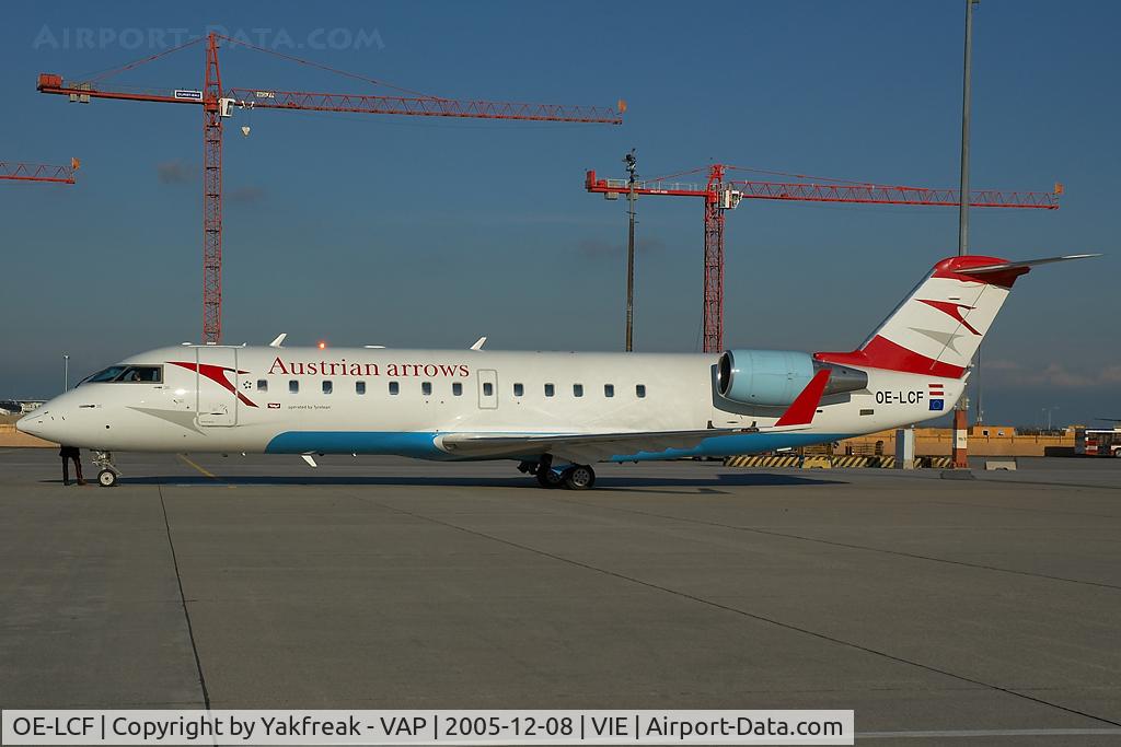 OE-LCF, 1996 Canadair CRJ-200LR (CL-600-2B19) C/N 7094, Austrian Arrows Regionaljet
