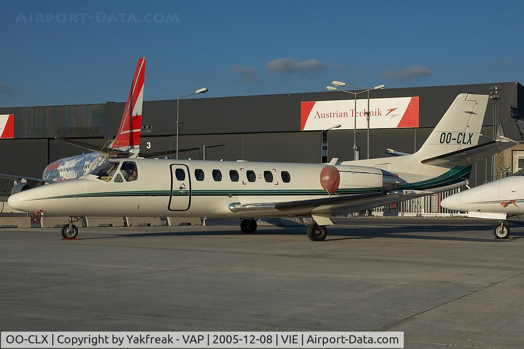 OO-CLX, 1999 Cessna 560 Citation Ultra C/N 560-0537, Cessna 560 Citation 5