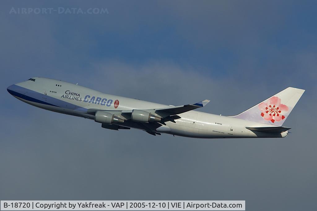B-18720, 2005 Boeing 747-409F/SCD C/N 33733, China Airlines Boeing 747-400