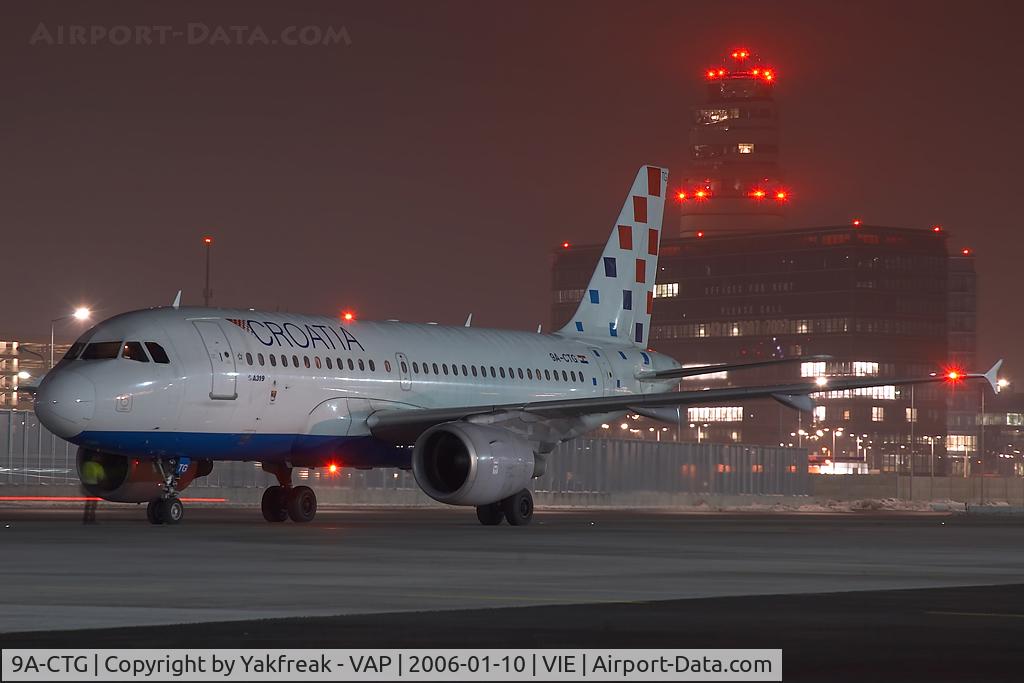 9A-CTG, 1998 Airbus A319-112 C/N 767, Croatia Airlines Airbus 319