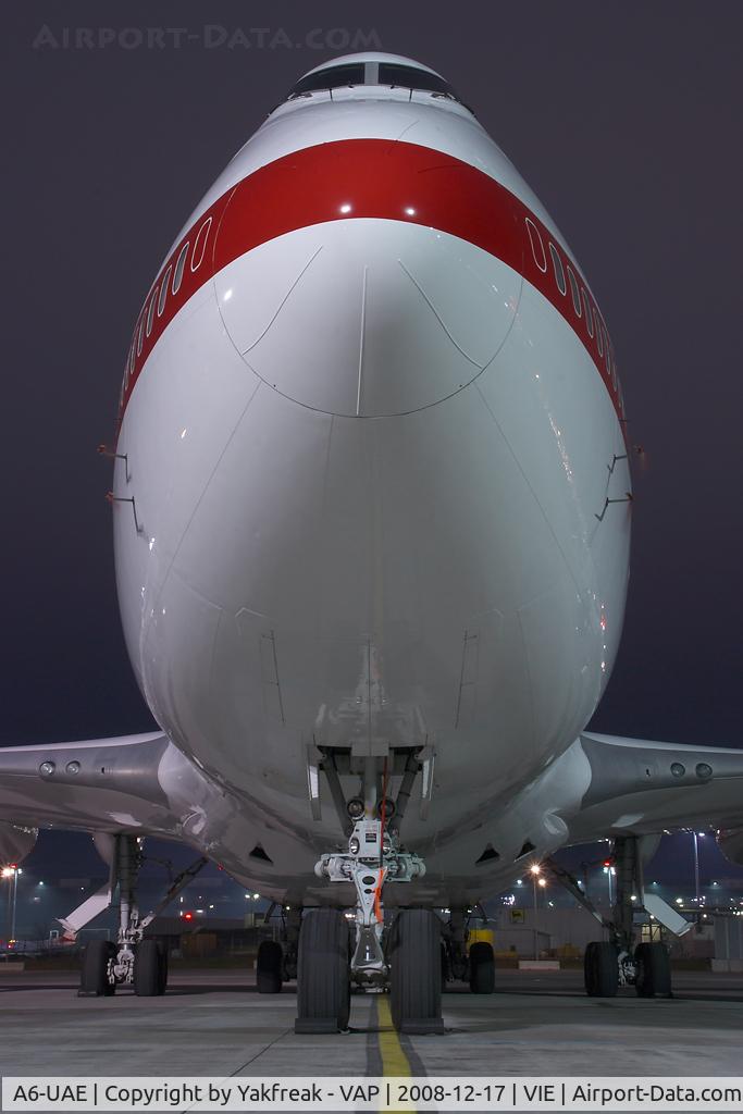 A6-UAE, 1999 Boeing 747-48EM C/N 28551, UAE Government Boeing 747-400