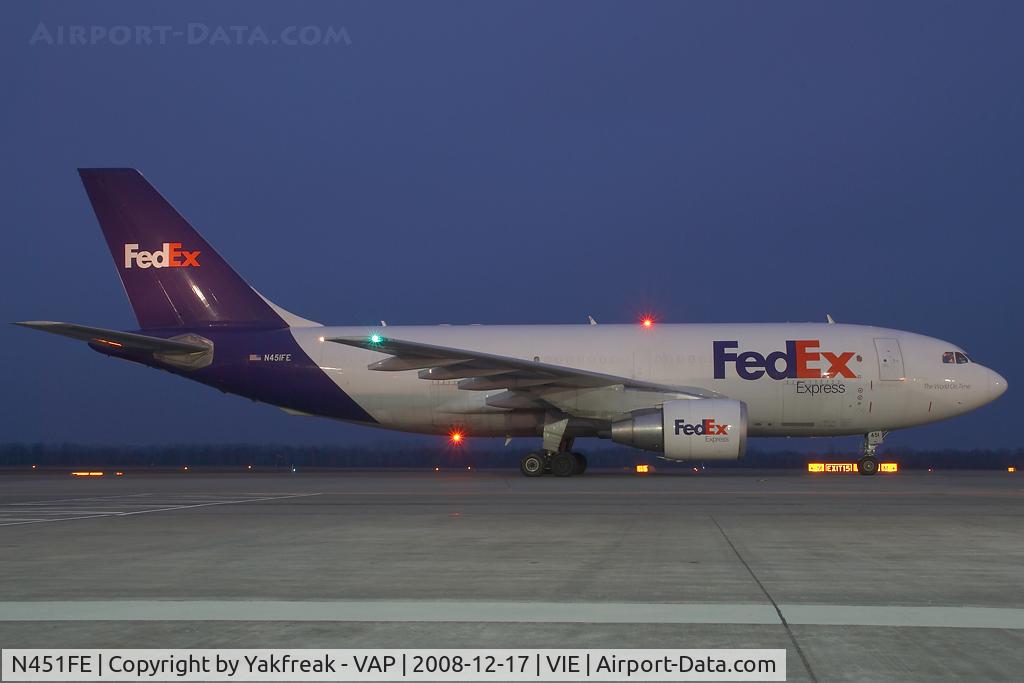 N451FE, 1984 Airbus A310-222 C/N 303, Fedex Airbus 310