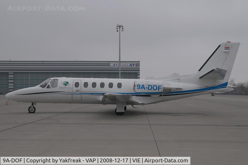 9A-DOF, 1984 Cessna 551 Citation II/SP C/N 551-0496, Cessna 550 Citation 2