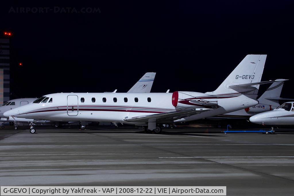 G-GEVO, 2007 Cessna 680 Citation Sovereign C/N 680-0145, Cessna 680 Sovereign