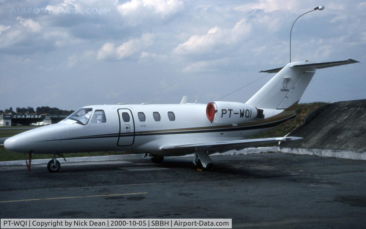 PT-WQI, 1998 Cessna 525 CitationJet C/N 525-0238, SBBH