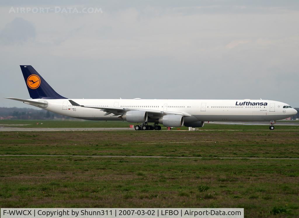 F-WWCX, 2007 Airbus A340-642 C/N 812, C/n 812 - To be D-AIHS
