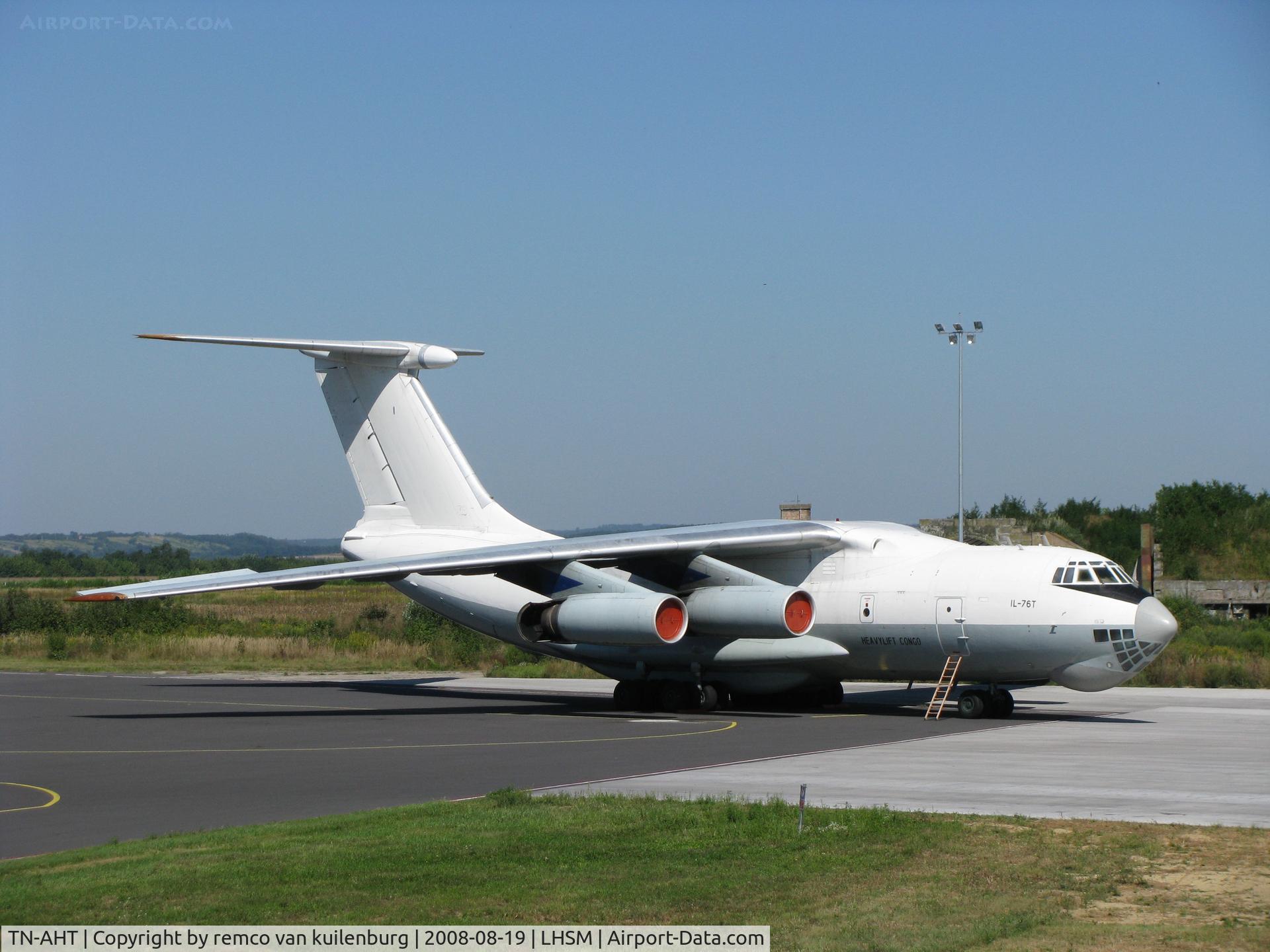 TN-AHT, 1978 Ilyushin Il-76T C/N 073410300, waiting in a hot sun