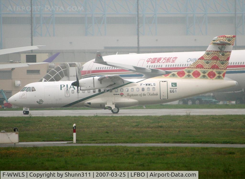 F-WWLS, 2007 ATR 42-500 C/N 661, C/n 661 - To be AP-BHN