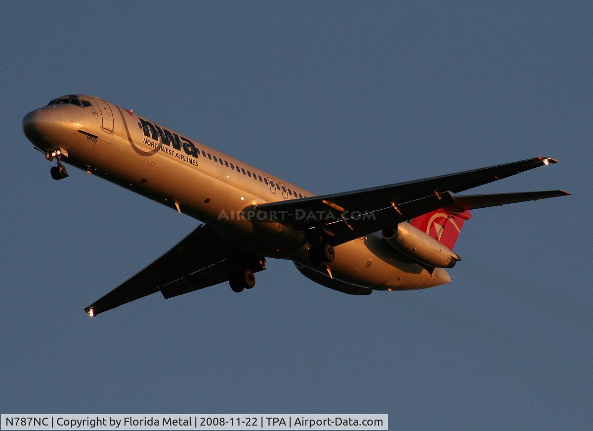 N787NC, 1980 McDonnell Douglas DC-9-51 C/N 48149, Northwest DC-9-51