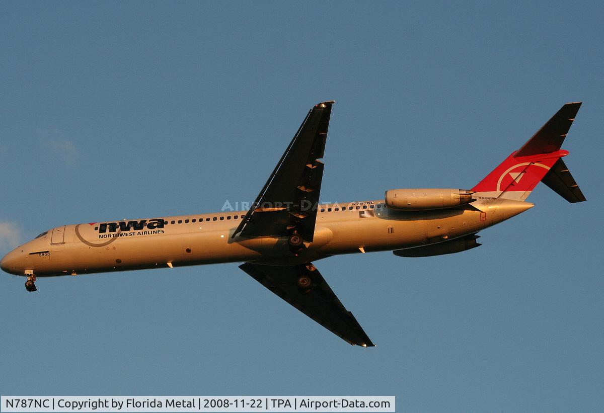 N787NC, 1980 McDonnell Douglas DC-9-51 C/N 48149, Northwest DC-9-51