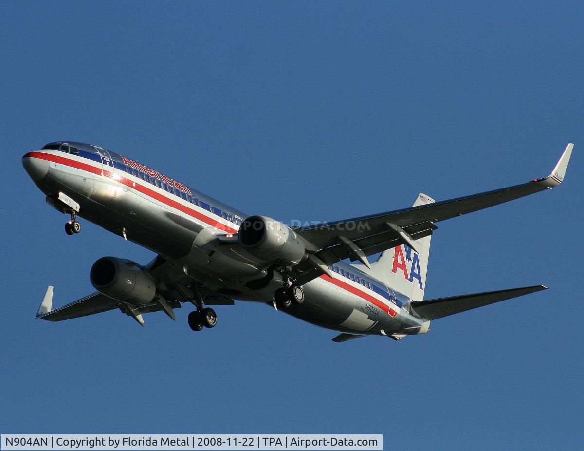 N904AN, 1999 Boeing 737-823 C/N 29506, American 737-800