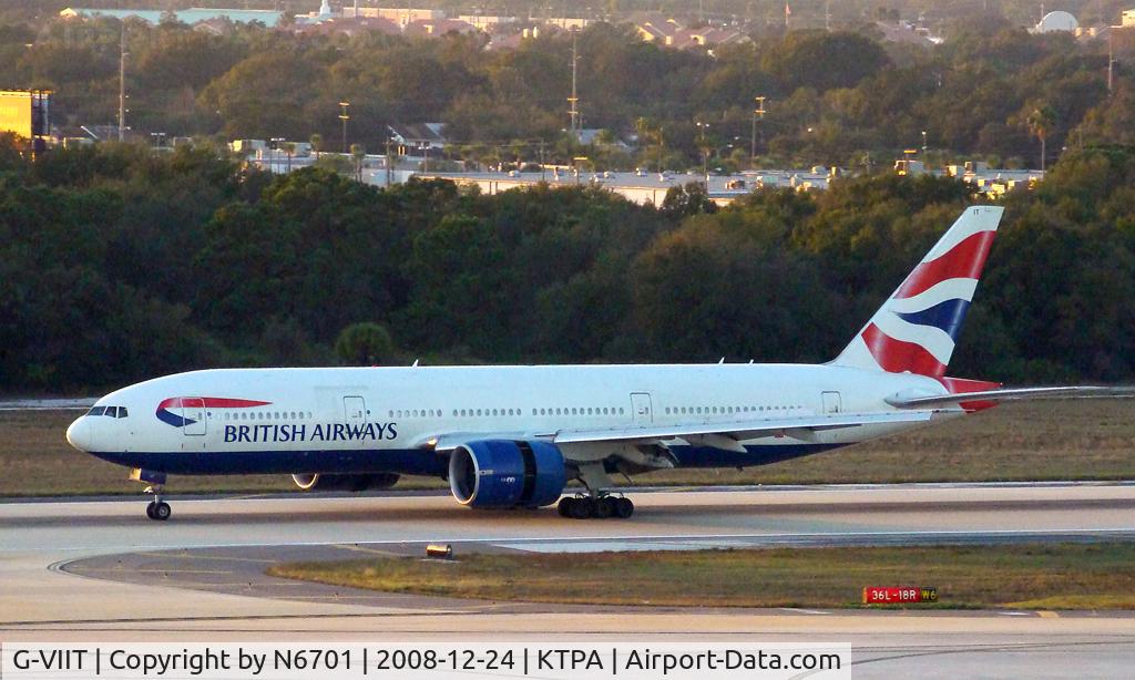 G-VIIT, 1999 Boeing 777-236 C/N 29962, British Airways
