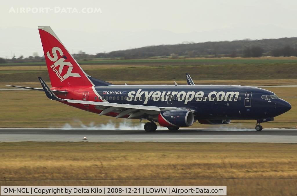 OM-NGL, 2007 Boeing 737-76N C/N 34757, SKY Europe  B737-76N