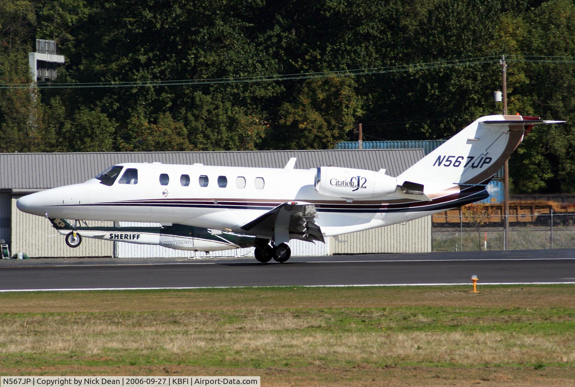 N567JP, 2000 Cessna 525A CitationJet CJ2 C/N 525A0011, KBFI
