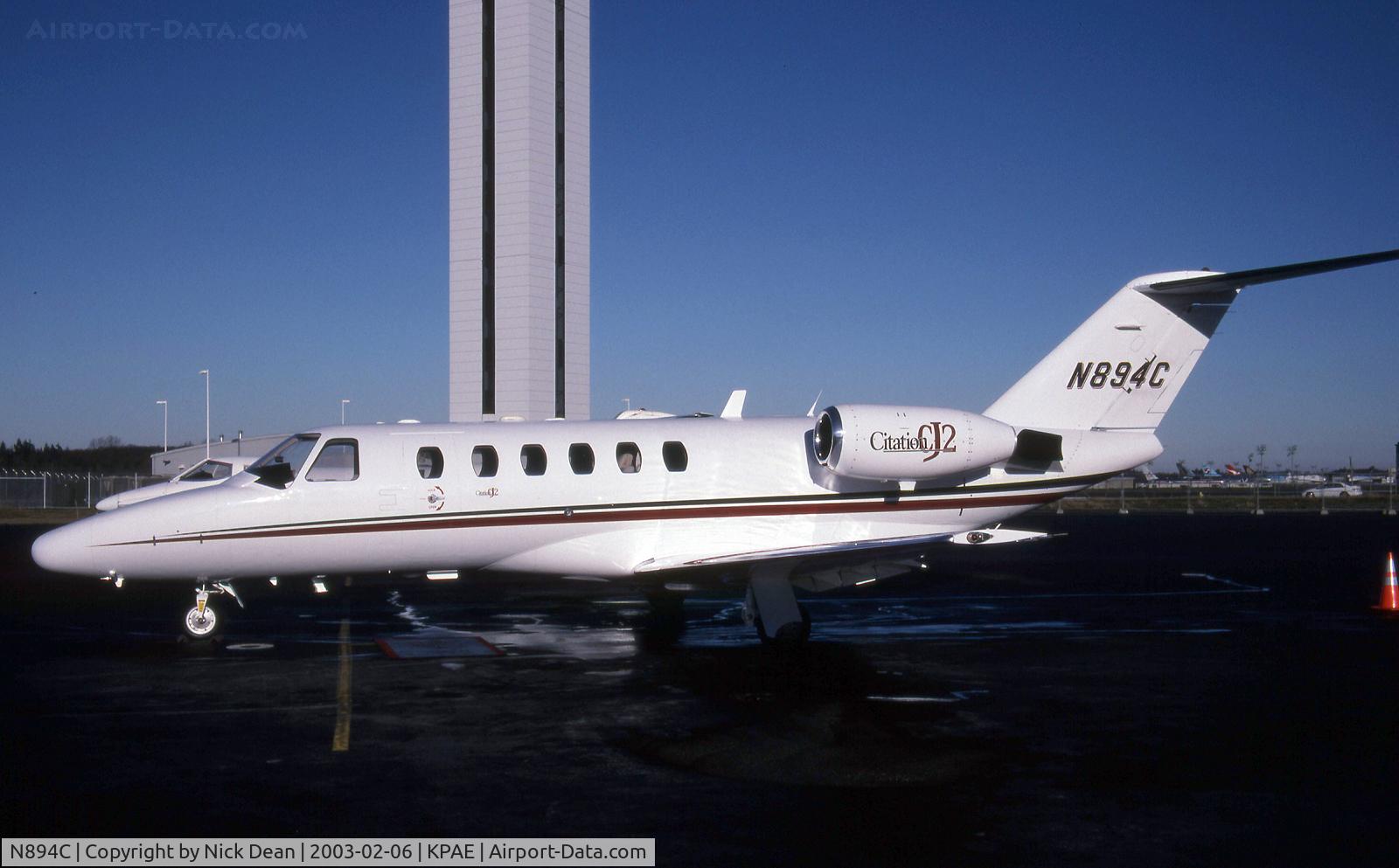 N894C, 2001 Cessna 525A CitationJet CJ2 C/N 525A0013, KPAE