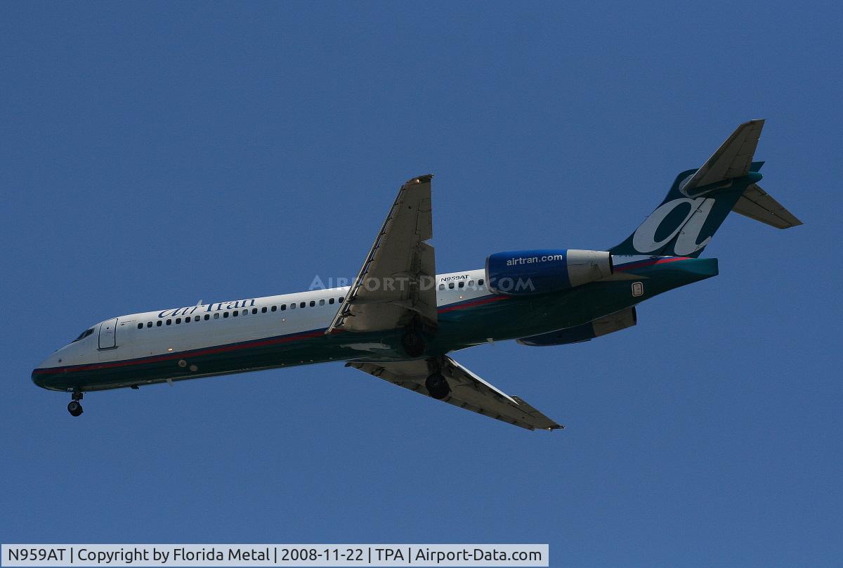 N959AT, 2001 Boeing 717-200 C/N 55021, Air Tran 717