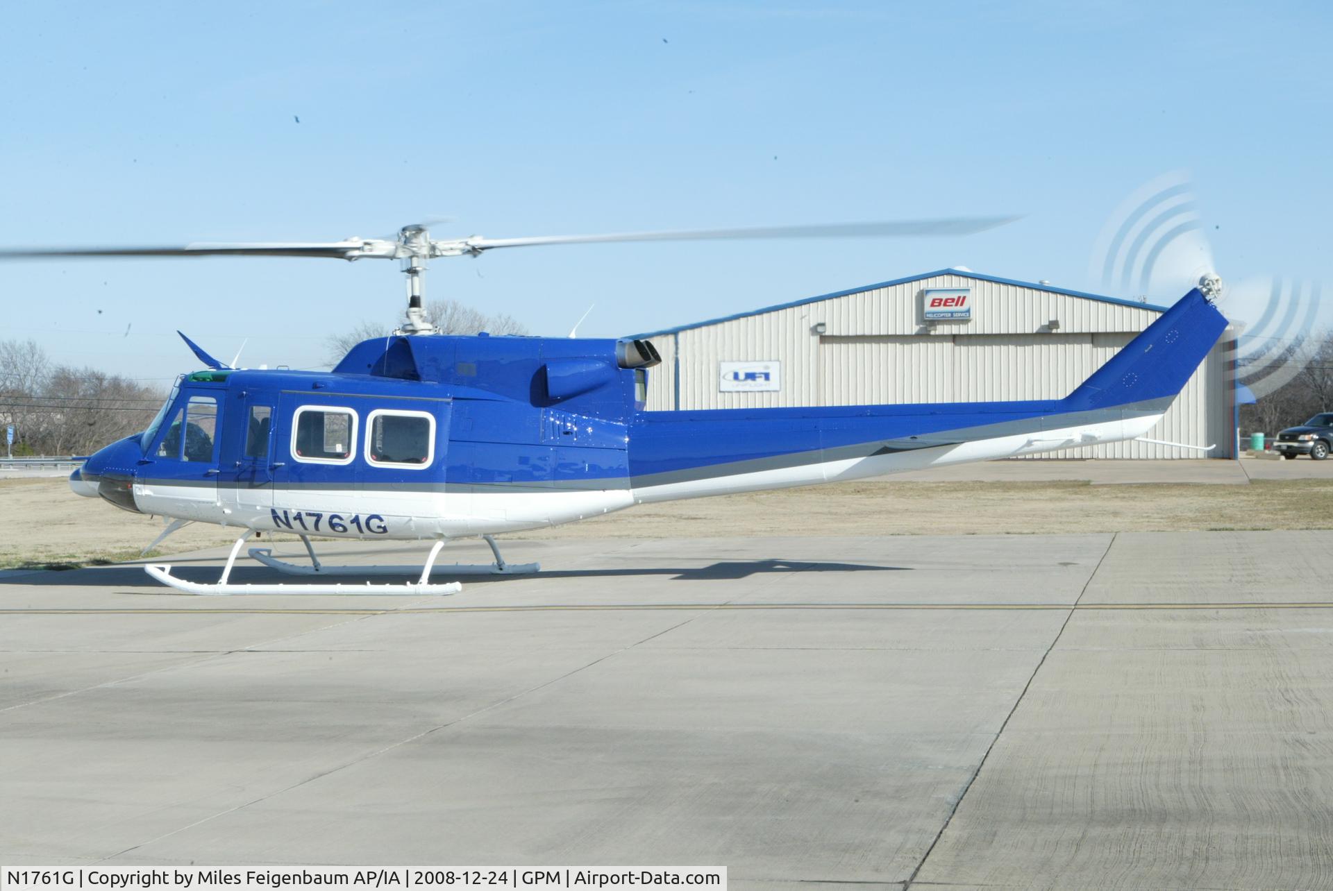 N1761G, 1970 Bell 212 C/N 30506, oldest B212 flying, overhauled by Uniflight, Grand Prairie Tx.