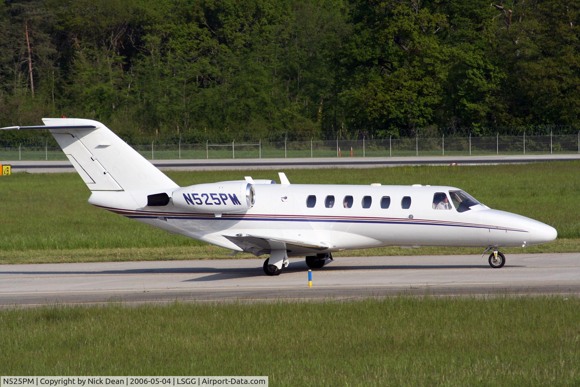 N525PM, 2002 Cessna 525A CitationJet CJ2 C/N 525A-0067, LSGG
