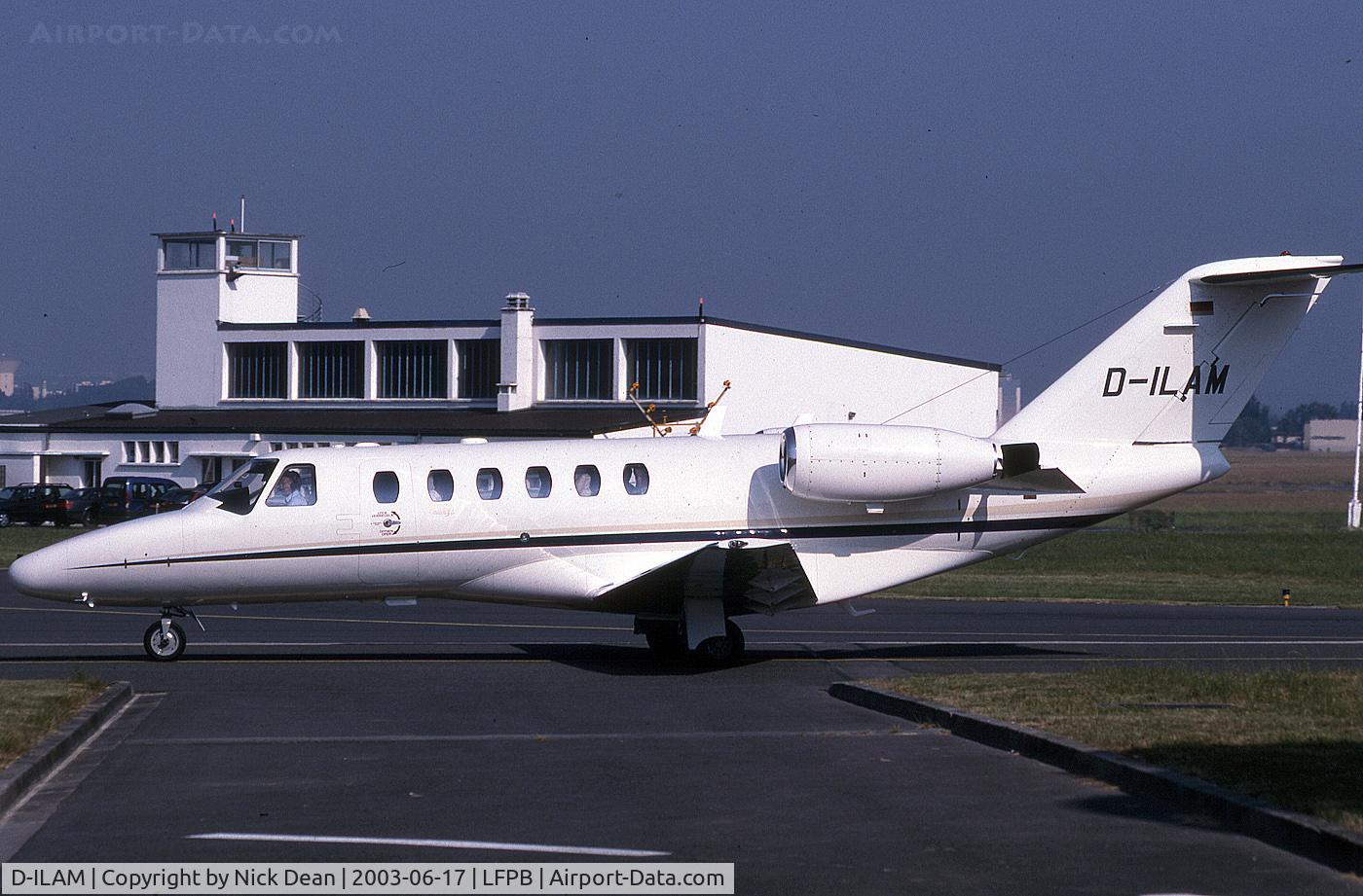 D-ILAM, 2001 Cessna 525A CitationJet CJ2 C/N 525A-0070, LFPB