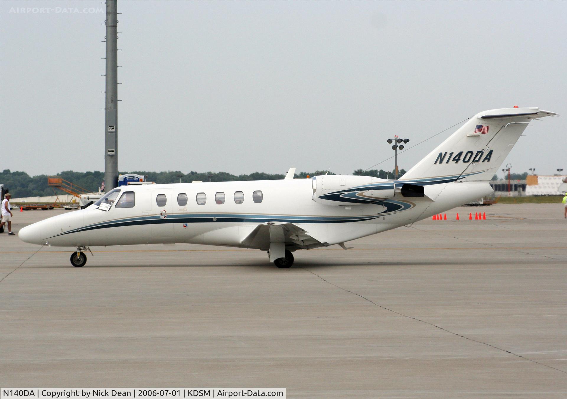 N140DA, 2003 Cessna 525A CitationJet CJ2 C/N 525A0140, KDSM