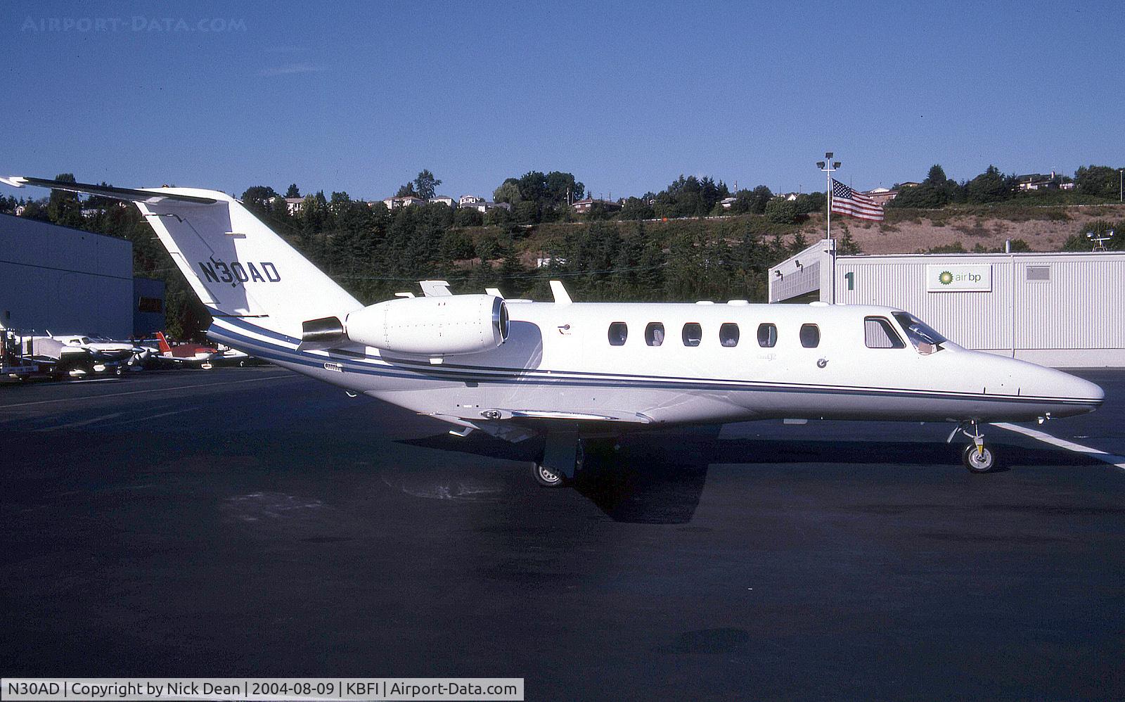 N30AD, 2003 Cessna 525A CitationJet CJ2 C/N 525A0165, KBFI