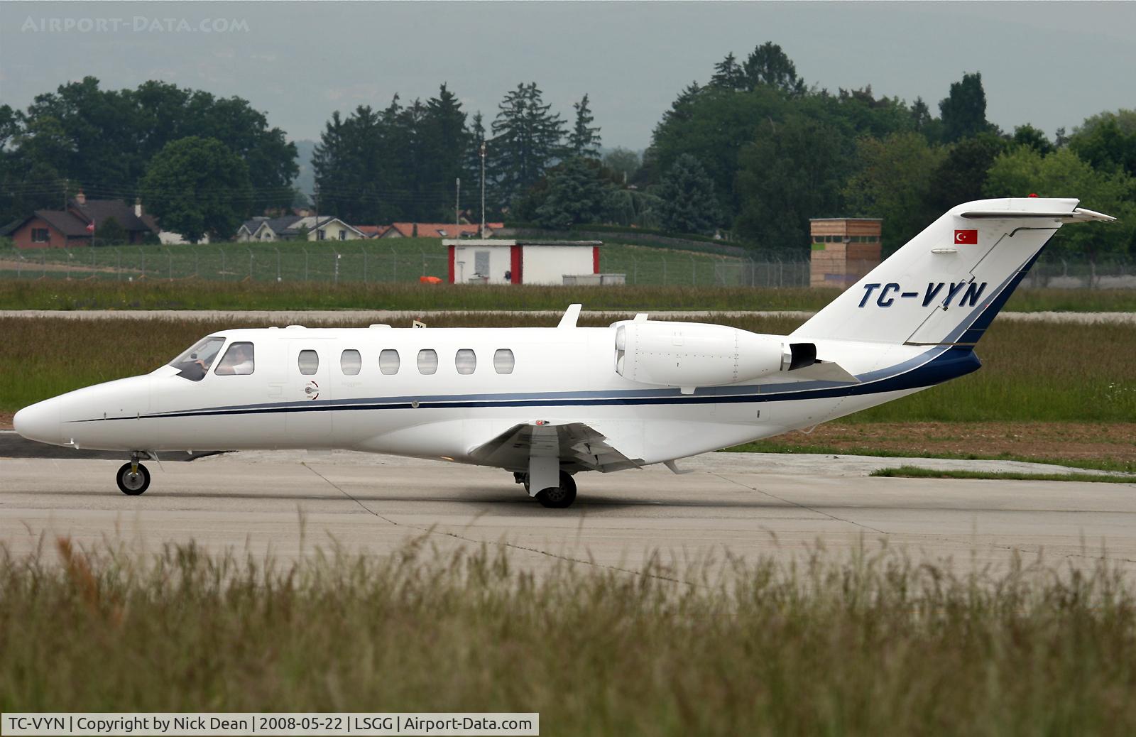 TC-VYN, 2005 Cessna 525A CitationJet CJ2 C/N 525A-0236, LSGG